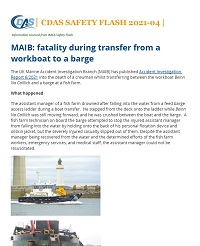 CDAS Safety Flash 2021-04