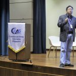 Dr Kevin Chan - presenting on medical evacuations